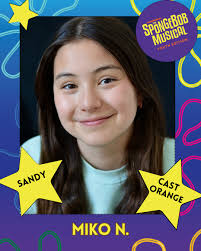 ⭐️ MEET MIKO N. ⭐️ Say hello to Miko N., who's bringing brains, bravery,  and a big Texas smile to the role of Sandy Cheeks in Cast Orange 🧡 and  performing in