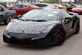 Chris Brown Sold His Tupac Lyric Lamborghini Gallardo