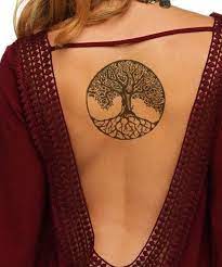 Absolutely Superb Celtic Tree Tattoo On Back For Women Love Life Fun Celtic Tree Tattoos Tattoos Tree Tattoo Back
