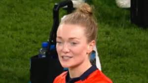 Female referee gets flattened in lead-up to Bundee Aki try after bruising  collision with Fiji forward