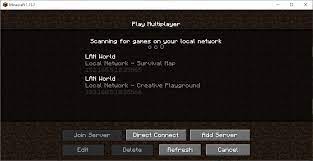 How do i play on minecraft servers? Advertising Linux Minecraft Servers To The Lan Void7