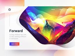 Living Without An Aim Is Like Sailing Without A Compass Valley Illustration Ux Design Trends Ux Design Web Development Design
