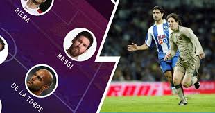 Lionel andrés messi (born 24 june 1987 in rosario) is an argentine international football player who currently plays for fc barcelona in the primera división, and appears on argentina's national team. Messi Made First Team Debut 16 Years Ago Here S His First Barca Line Up In Full Tribuna Com