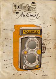 Representation D Un Rolleiflex Tiree D Un Mode D Emploi Materiel Photo Vintage Appareil Photo