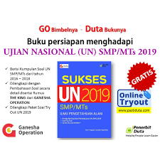 Coba kami kirimkan foto cover depan buku itu agar lebih jelas. Buku Un Smp Mts 2019 Shopee Indonesia