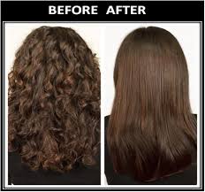 It curves at the end and won't be tamed, it is still very thin just very weirdly curved. How To Make Wavy Hair Straight