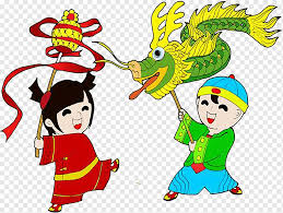 Tahun baru cina diraikan dengan jamuan yee sang dan kuih bakul. Tarian Naga Tarian Singa Kartun Tahun Baru Cina Tarian Naga Adil Kuil Dicat Liburan Naga Png Pngwing