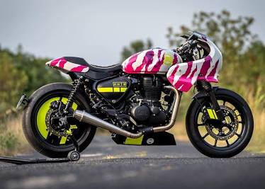 HEDGE FUN: Royal Enfield Hunter 350 by Hedgehog Motorcycles ...