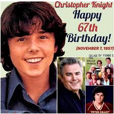 Celebrating His 66th Birthday On Tuesday Is Actor & Businessman-  Christopher Knight! (November 7, 1957) Christopher Is Best Known For His  Role As "Peter Brady" On The Comedy Series "The Brady Bunch"