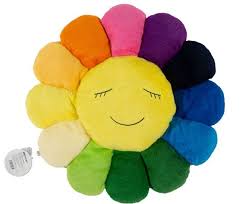 Free shipping on many items | browse your favorite brands | affordable prices. Takashi Murakami Flower Cushion Rainbow Medium Mutualart