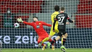 May 26, 2021 · while leverkusen appear to be in the driving seat, goal can reveal a final agreement is yet to be reached as a host of other top clubs, including liverpool, dortmund and swiss side basel are all. Bayer 04 Leverkusen 2 1 Borussia Dortmund Visitors Miss Chance To Go Second Bbc Sport