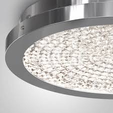 Led light fixture assembly with klus components. Artika Glitter Led Ceiling Light