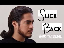 You have to comb back your hair in backward but it will provide a little uneven and. Slick Back Hair 2017 Unisex Chris Garces Youtube