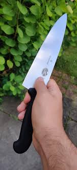 It results in a cheaper feel than some fancier knives with a. University Knife Has Arrived Victorinox Fibrox 20cm Extra Broad Chef S Knife Chefknives
