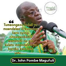 Mr magufuli had first been admitted to the jakaya kikwete cardiac institute on march 6, but later was discharged, ms hassan said on state. Magufuli Quotes Magufuliquotes Twitter