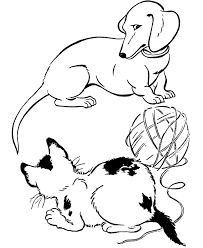 Download and print these dog and cat coloring pages for free. Dog Coloring Pages For Kids Print Them Online For Free