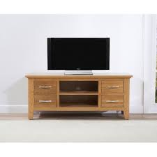 Floating oak plywood entertainment unit. Cambridge Oak Tv Unit Tv And Media Stands Fads