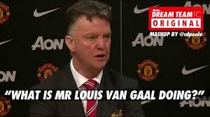 Jun 12, 2021 · op dat wk ging van gaal ook continue voor 532 en liep het niet en paste het aan naar 433 en won de wedstrijd. Louis Van Gaal Dronken Op Persconferentie Video Sportnieuws