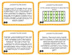 Multiplication and division problems using 1 digit these multiplication and division word these word problems worksheets are appropriate for 3rd grade, 4th grade, and 5th grade. 3rd Grade Division Problem Solving Task Cards Division Word Problems The Teacher Next Door