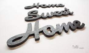 Home Sweet Home Wooden Letter Home Decor Wall Sign Home Sign Wooden Letters Wooden Wall Signs Sweet Home