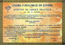 Am absolvit faculatea de psihologie a universitatii bucuresti si masterul de psihodiagnoza, psihoterapie psiholog clinician specialist autonom/consilier psihologic practicant sub supervizare. Supervizare AsociaÈ›ia E Team Psychology