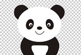 Panda bear is known to be a solitary animal. Giant Panda Coloring Book Cuteness Bear Png Clipart Adult Animal Animals Black Black And White Free