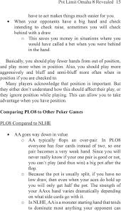 About This Book Pot Limit Omaha 8 Revealed 1 Pdf