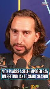 Nick is banning himself from betting