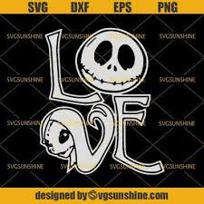 Jack Skellington Sally Love Svg Tim Burton Nightmare Before Christmas Svg Halloween Svg Svgsunshine In 2020 Christmas Svg Nightmare Before Christmas Jack Skellington