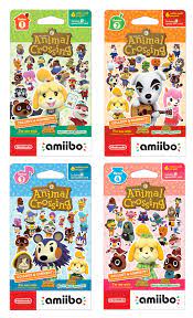 A large update known as welcome amiibo was released on november 2, 2016, adding support for amiibo (including animal crossing, the legend of zelda, and splatoon figurines and cards)—which can be used to summon villagers and vendors to a new campsite area. Nintendo Animal Crossing Amiibo Cards Series 1 4 Bundle 24 Cards Total Walmart Com Walmart Com