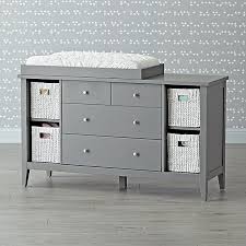 Blake Grey Changing Table The Land Of Nod Grey Dresser Baby Changing Tables Grey Changing Table