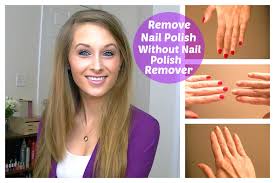 Take your alcohol wipes and wipe each nail, giving it a firm rub. How To Remove Nail Polish Without Nail Polish Remover Purewow