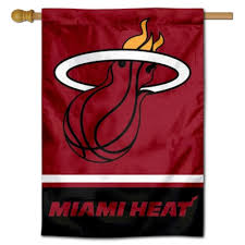 Formed in 1988, the miami heat is an american professional basketball team based in miami, is a member of the southeast division in the eastern conference of nba. Miami Heat Logo Double Sided House Flag Your Miami Heat Logo Double Sided House Flag Source