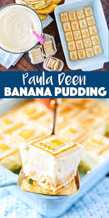 Paula Deen Banana Pudding Recipe In 2020 Banana Pudding Paula Deen Banana Pudding Recipe Banana Pudding Recipes