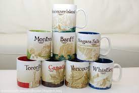 Starbucks City Mugs Canada Global Icons Starbucks City Mugs Mugs Starbucks Mugs