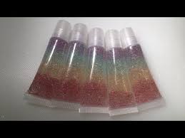 Diy Glitter Lip Gloss The Rainbow Youtube Glitter Lip Gloss Diy Lip Gloss Lip Gloss Homemade