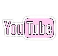 Pink Youtube Sticker By Erinaugusta Hipster Stickers Tumblr Transparents Youtube Logo