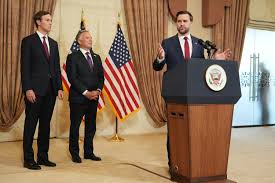Donald Trump Struts Around UFC Cage Match as JD Vance Flees Peace Talks