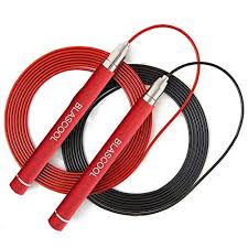 Blascool Jump Rope High Speed Self Locking Adjustable Skipping Rope Cross Over Double Under Workout Blascool In 2020 Jump Rope Speed Rope Skipping Rope
