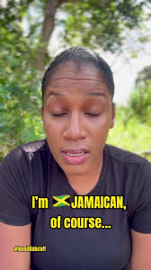 I'm Jamaican