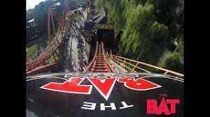 The roller coaster concludes by repeating the. The Bat Official Pov Canada S Wonderland Youtube