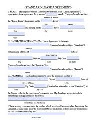 printable sample residential lease form rental agreement templates lease agreement lease agreement free printable
