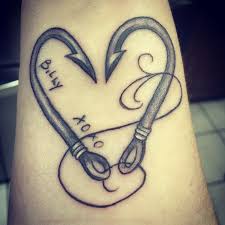 Here is another version of a personalized memorial tattoo that signifies a special event. Fish Hook Memorial Tattoo Off 75 Medpharmres Com
