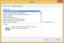 Object insertion workflows now share the same ux. Insert An Object In Word Or Outlook Office Support