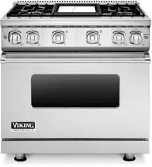 Arquivo pdf 2.48 mb, 36 páginas. Viking Vgr73614gss 36 Inch Gas Range With Convection Vichrome Griddle Simmer Burners 5 1 Cu Ft Oven 4 Sealed Burners Star K Certified Easy Clean Porcelain Interior And Dishwasher Safe Knobs Grates And Burner Caps
