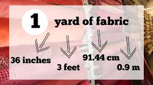 That's a hair over 506 square feet. How Big Is A Yard Of Fabric Plus Yardage Conversion Chart