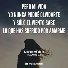 Mago De Oz Desde Mi Cielo Frases Mago De Oz Mago De Oz Fraces De Libros