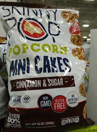 Skinny Pop Mini Popcorn Cakes Cinnamon Sugar 3 Points For 10 Mini Cakes Popcorn Cake Snack Mix Snacks