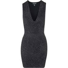 Topshop Glitter Plunge Tunic 26 Liked On Polyvore Featuring Tops Tunics Dresses Silver Silver Bodycon Dresses Glitter Party Dress Bodycon Dress Parties