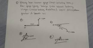 We did not find results for: Hitung Besar Momen Gaya Torsi Terhadap Titik O Dari Gaya Yang Bekerja Pada Sebuah Batang Ringan Brainly Co Id